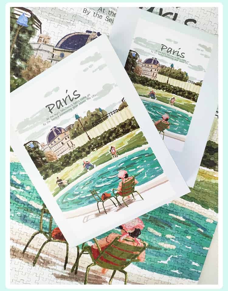 JYPUZ-Paris (2) 1000pcs Jigsaw Puzzle-JYPUZ-Paris