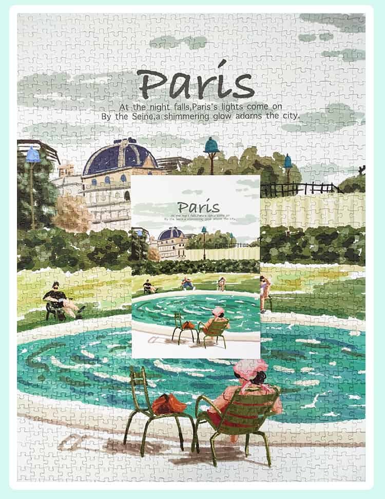 JYPUZ-Paris (4) 1000pcs Jigsaw Puzzle-JYPUZ-Paris