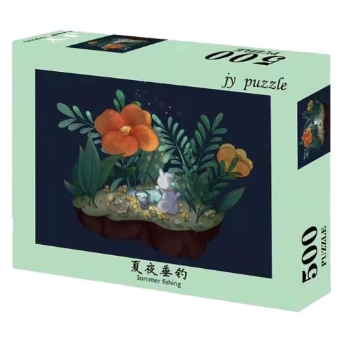 JYPUZ-Summer Fishing (1) 500pcs Jigsaw Puzzle-JYPUZ-Summer Fishing
