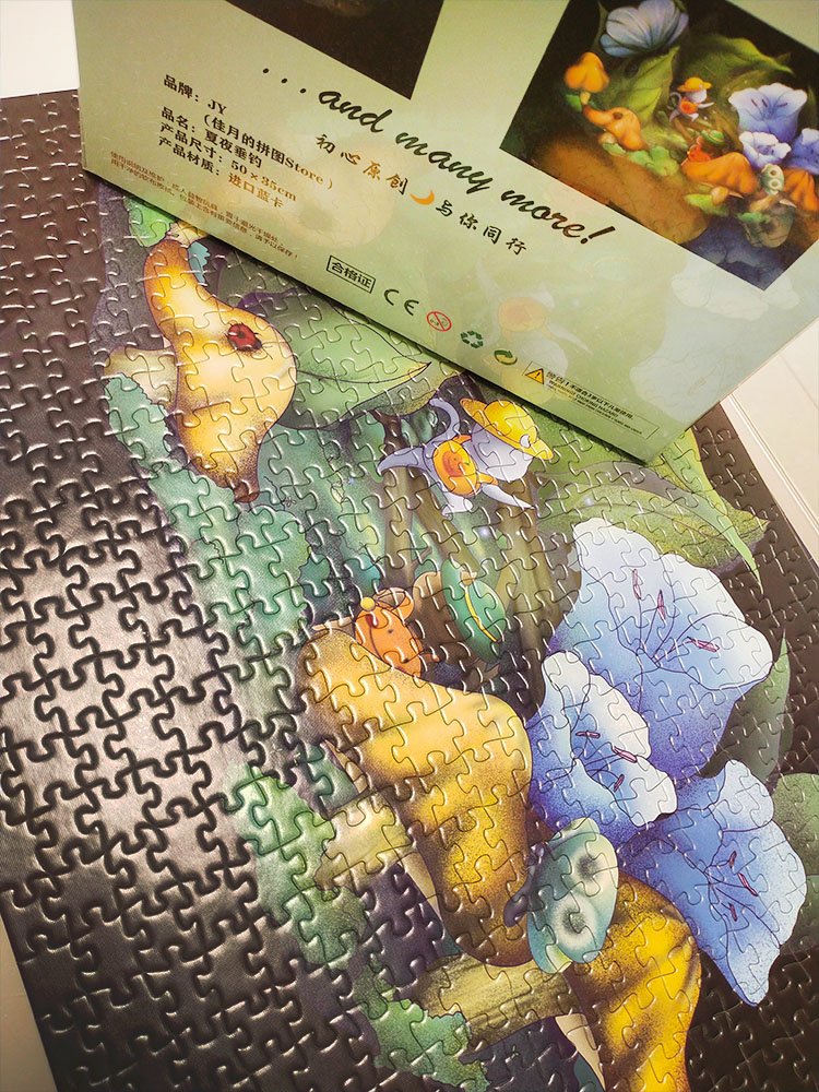 500pcs Jigsaw Puzzle-JYPUZ-Summer Fishing