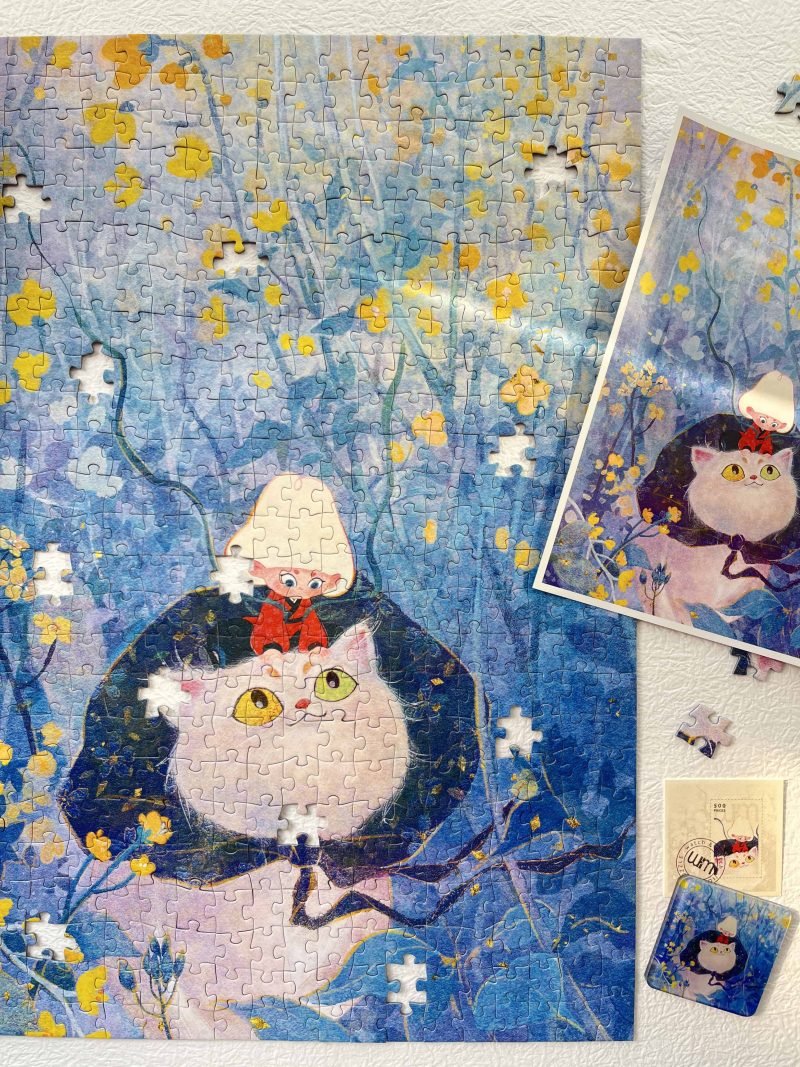 500pcs Jigsaw Puzzle-Watch Match-Journey With You