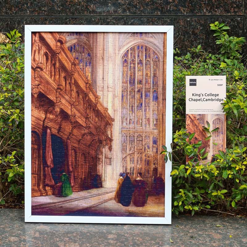 500pcs Jigsaw Puzzle-Kibifufu-King's College Chapel, Cambridge