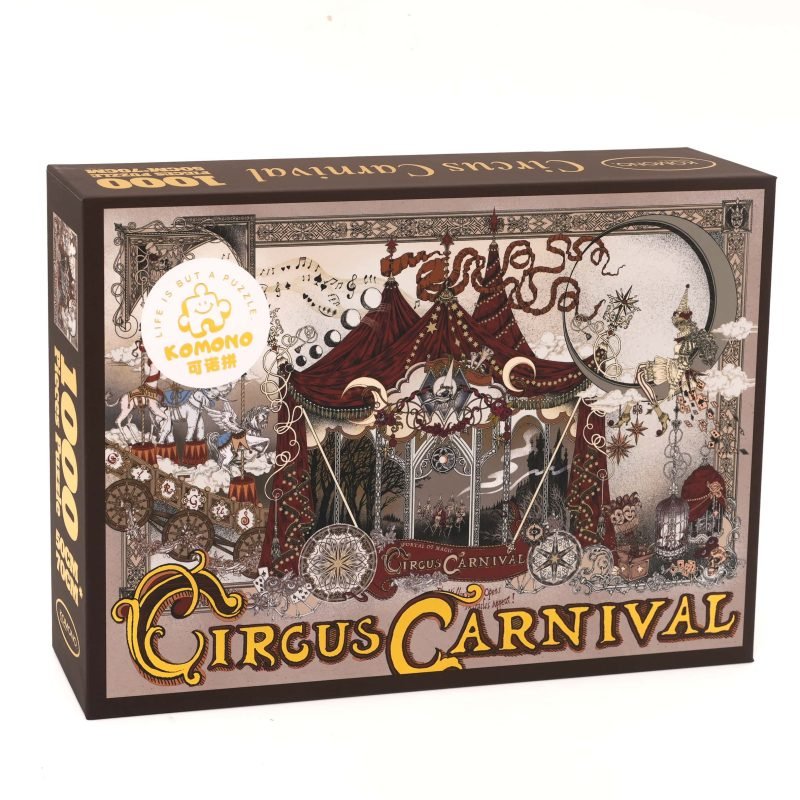 Komono Puzzle-Circus Carnival (3) 1000pcs Jigsaw Puzzle-Komono-Circus Carnival