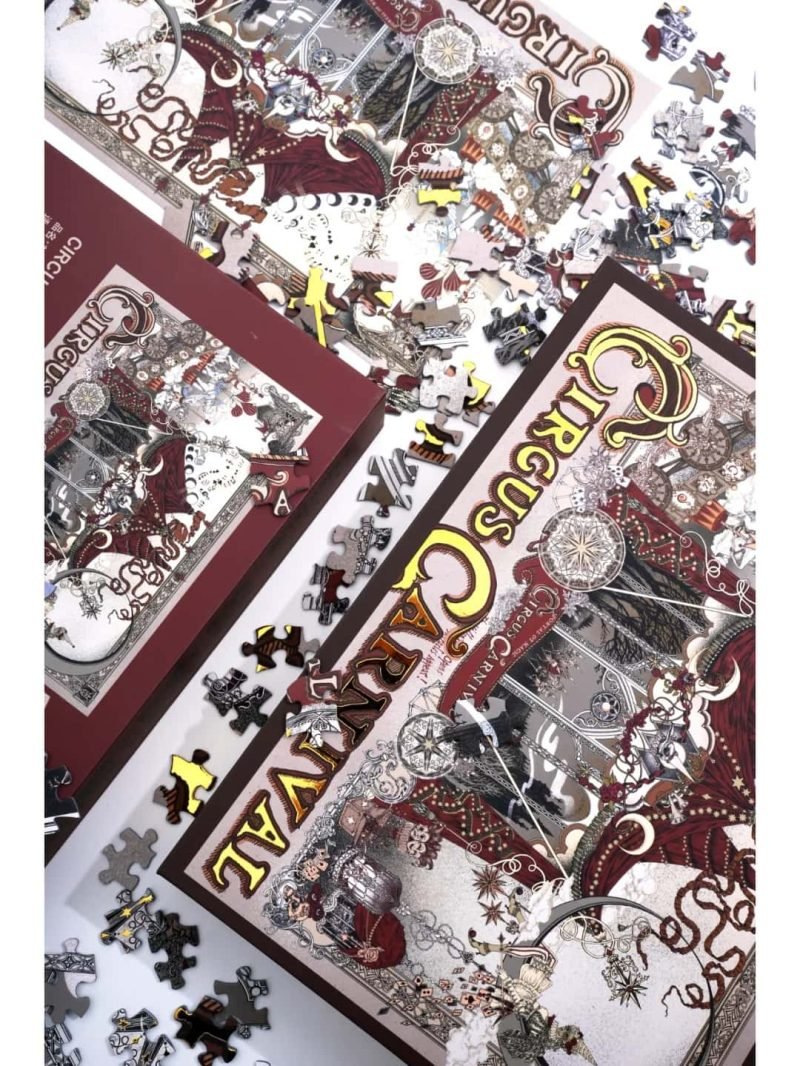 Komono Puzzle-Circus Carnival (4) 1000pcs Jigsaw Puzzle-Komono-Circus Carnival