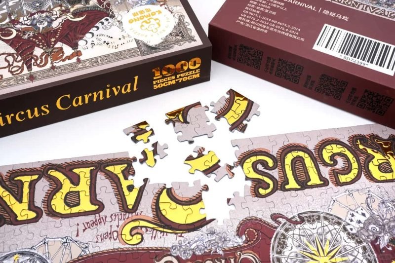 Komono Puzzle-Circus Carnival (8) 1000pcs Jigsaw Puzzle-Komono-Circus Carnival
