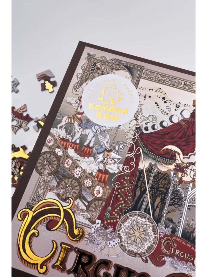 Komono Puzzle-Circus Carnival (9) 1000pcs Jigsaw Puzzle-Komono-Circus Carnival