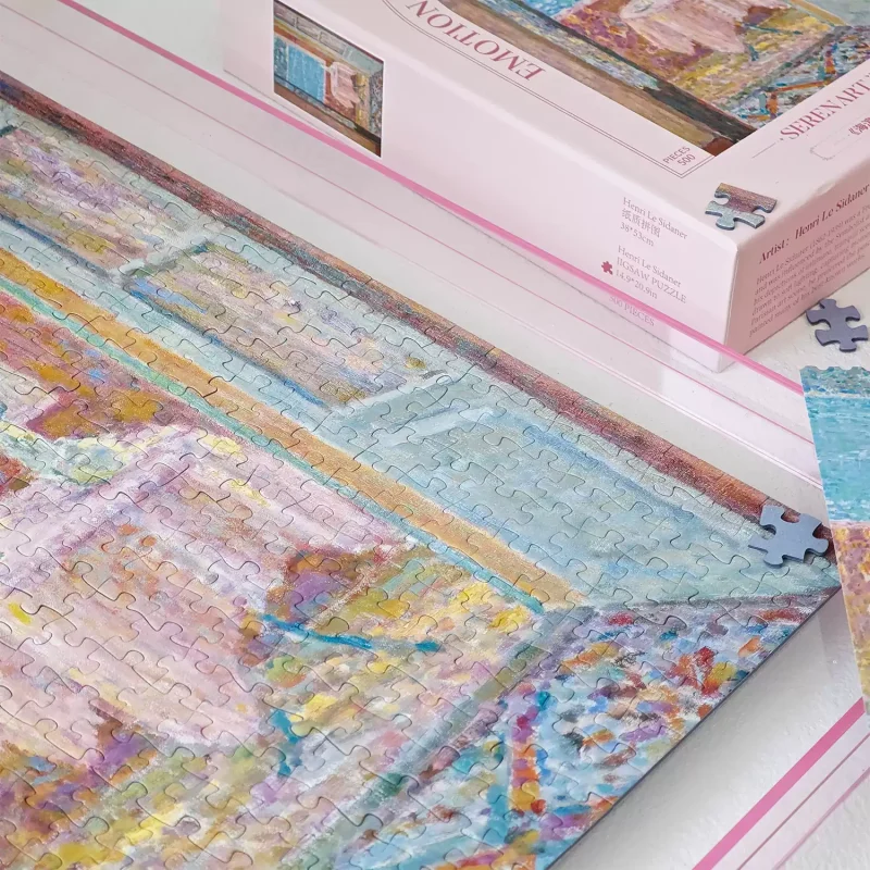 La table de la mer-1 (2) 500 Piece Puzzle-Seren Art-La table de la mer(Day)