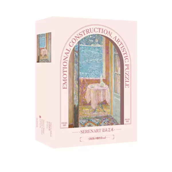 500 Piece Puzzle-Seren Art-La table de la mer(Day)