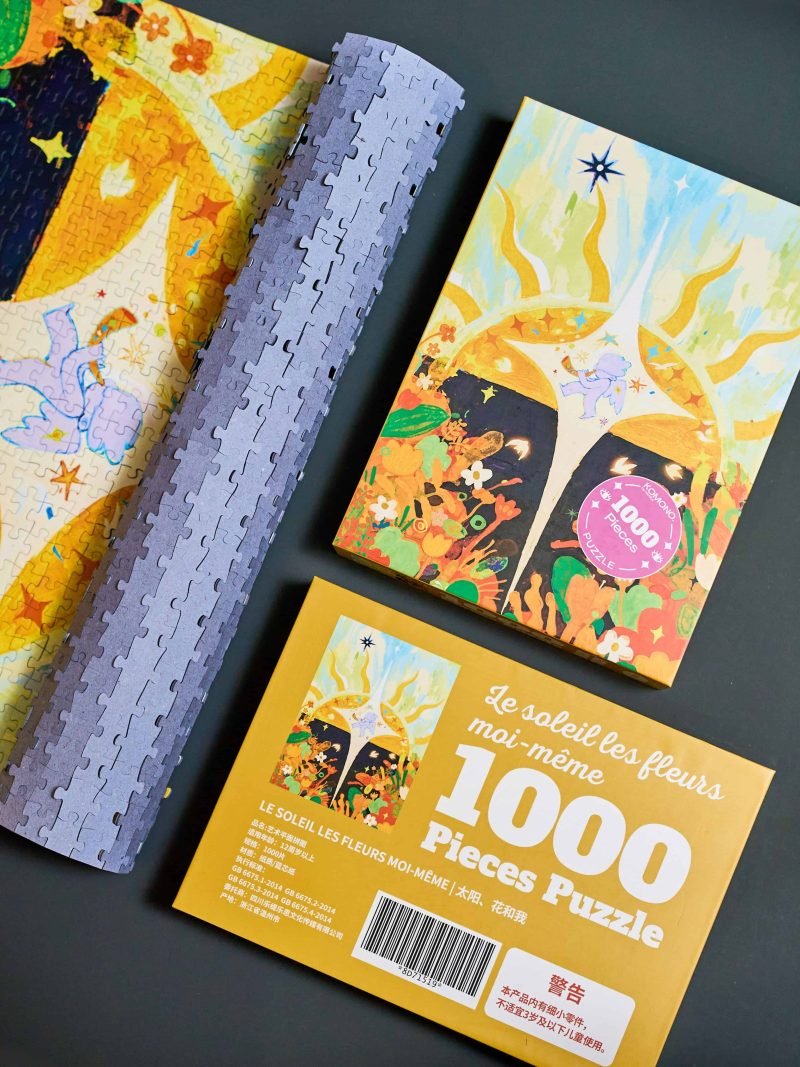 1000pcs Jigsaw Puzzle-Komono-Le Soleil Les Fleurs Moi-meme