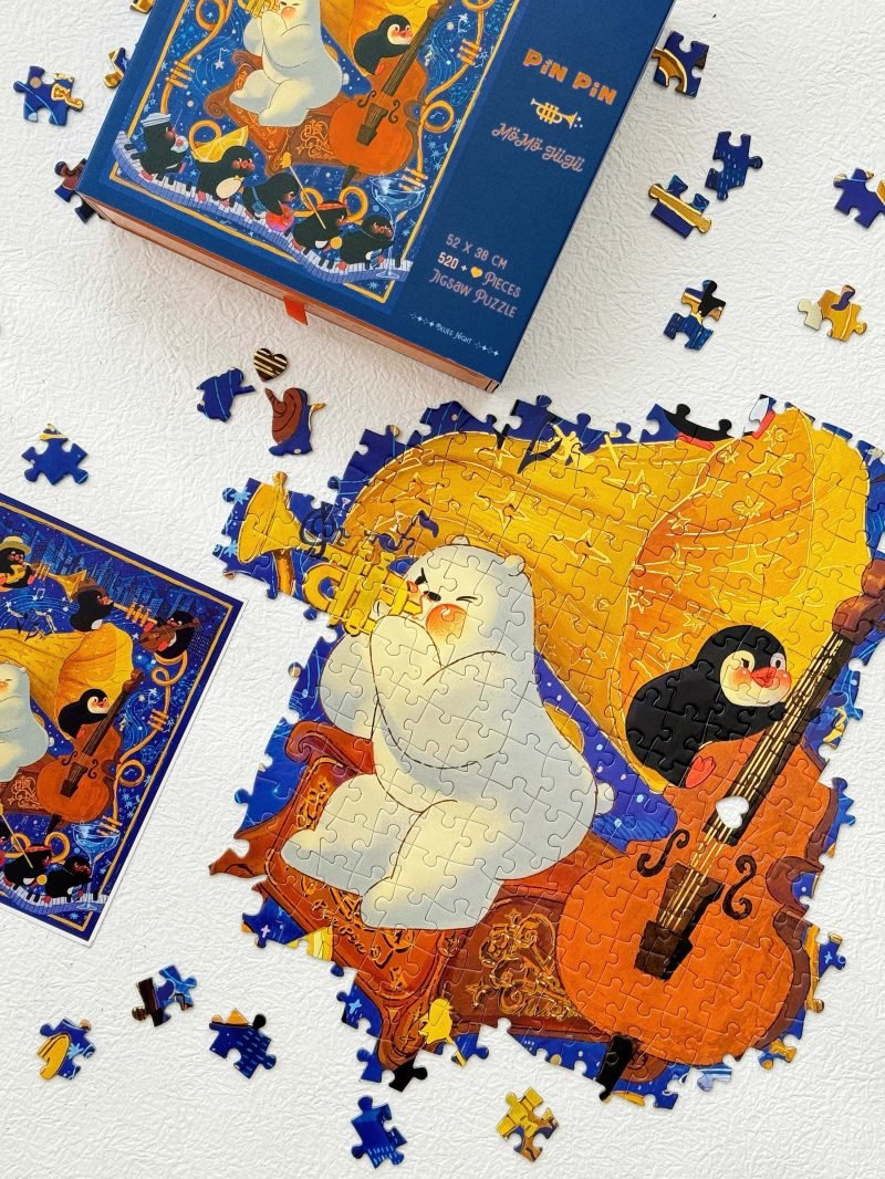 521pcs Jigsaw Puzzle-Pinpin-Good Night Series