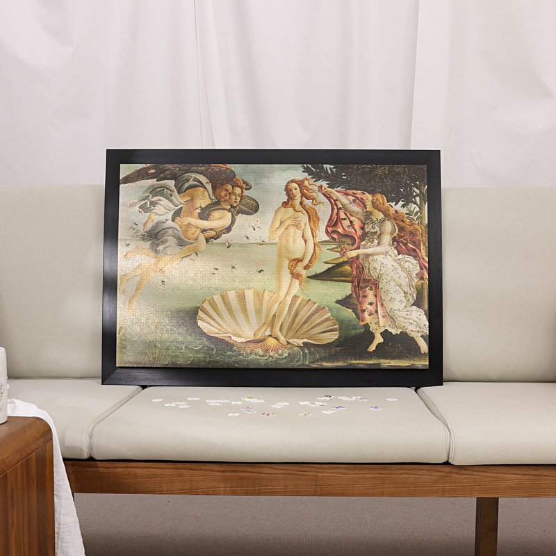 1000pcs Plastic Jigsaw Puzzle-Bayby-Nascita di Venere by Sandro Botticelli