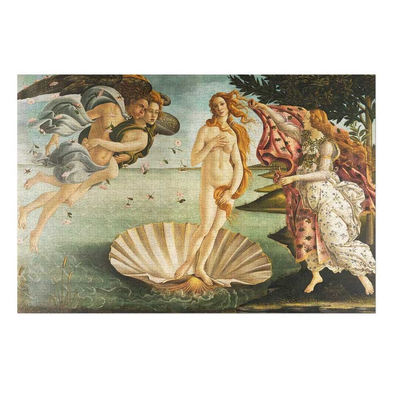 1000pcs Plastic Jigsaw Puzzle-Bayby-Nascita di Venere by Sandro Botticelli