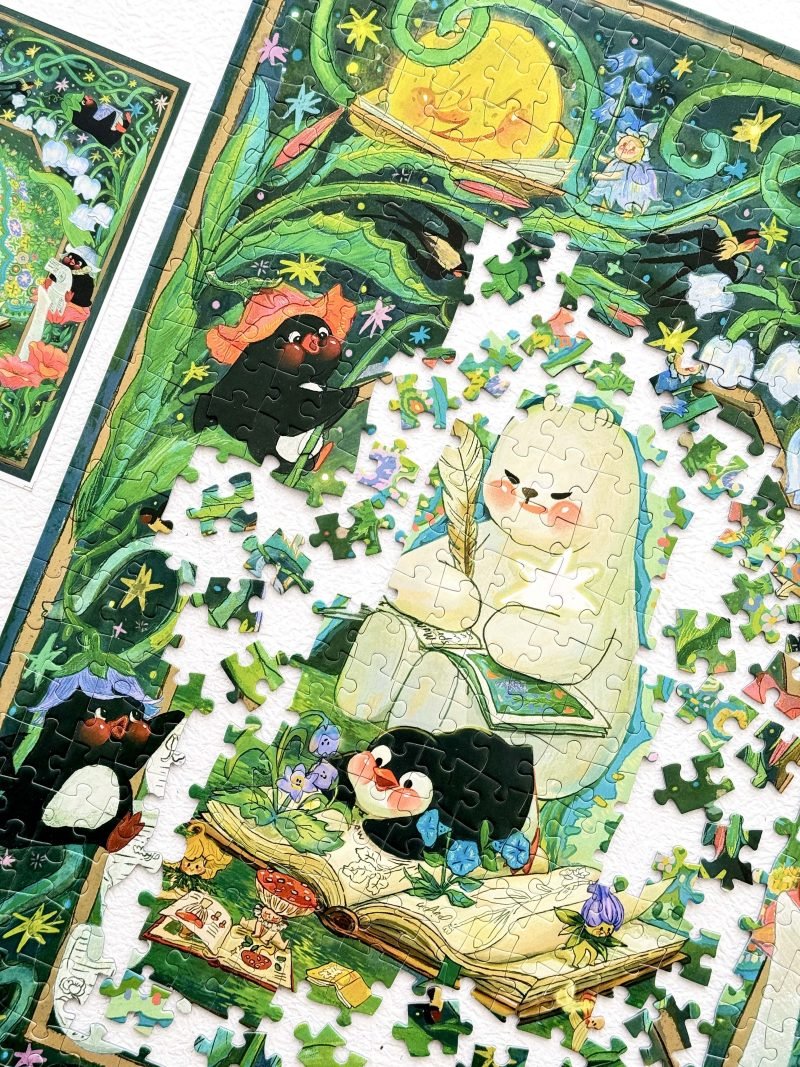 521pcs Jigsaw Puzzle-Pinpin-Good Night Series