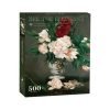 500pcs Jigsaw Puzzle-See the Elephant-Peonies In a Vase