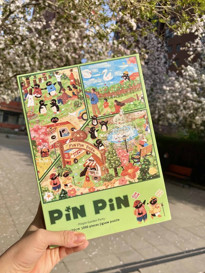 Pinpin-Garden Party (1) Pinpin-Garden Party-1000pcs Jigsaw Puzzle