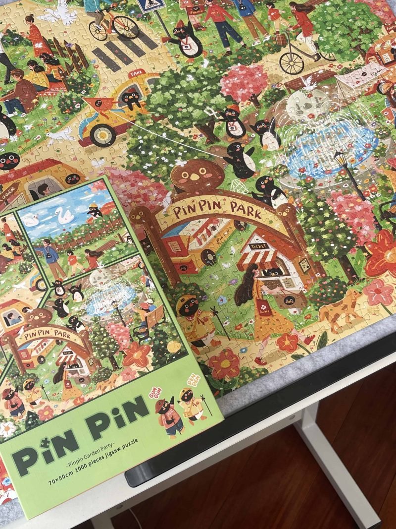 Pinpin-Garden Party (4) Pinpin-Garden Party-1000pcs Jigsaw Puzzle