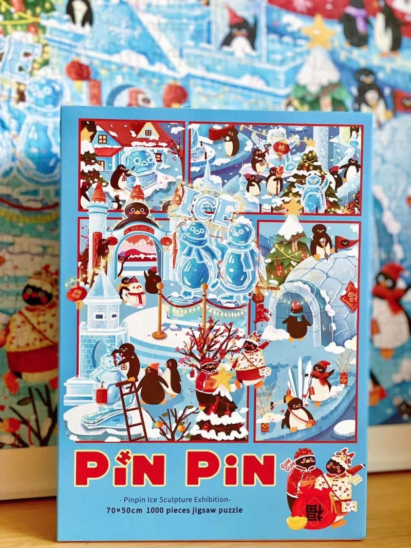 Pinpin-Ice Sculpture Exhibition-1000pcs Jigsaw Puzzle