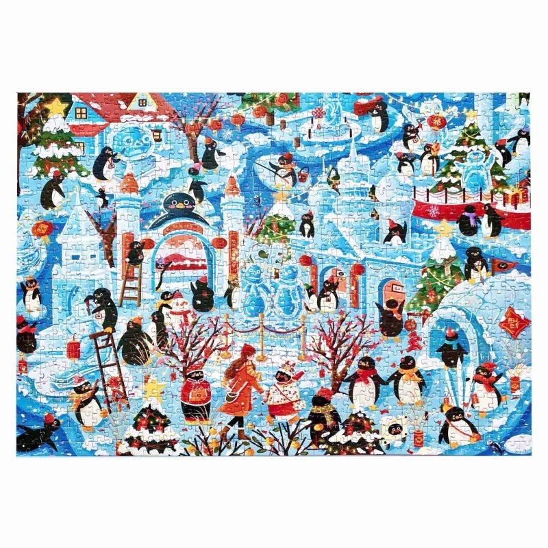 Pinpin-Ice Sculpture Exhibition-1000pcs Jigsaw Puzzle
