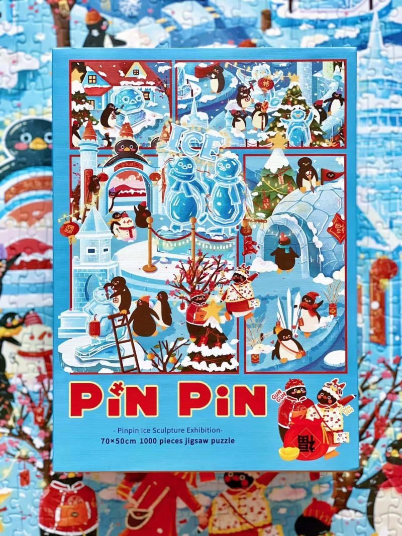 Pinpin-Ice Sculpture Exhibition-1000pcs Jigsaw Puzzle