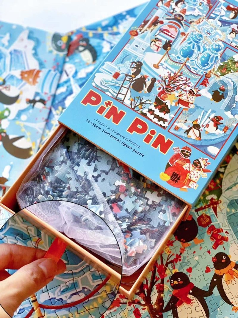 Pinpin-Ice Sculpture Exhibition-1000pcs Jigsaw Puzzle