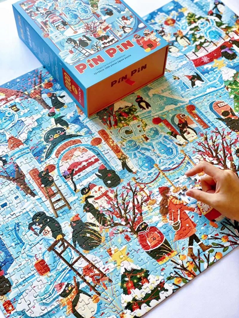 Pinpin-Ice Sculpture Exhibition-1000pcs Jigsaw Puzzle