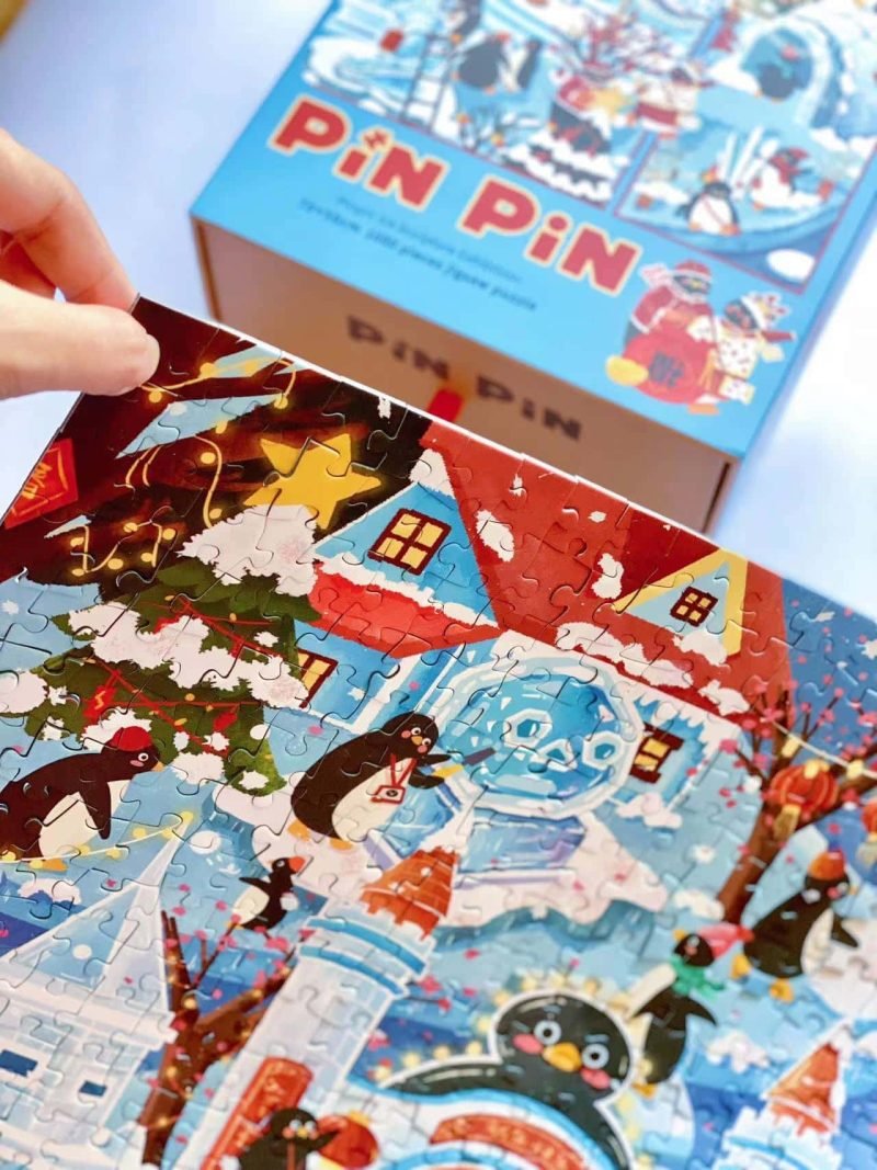 Pinpin-Ice Sculpture Exhibition-1000pcs Jigsaw Puzzle