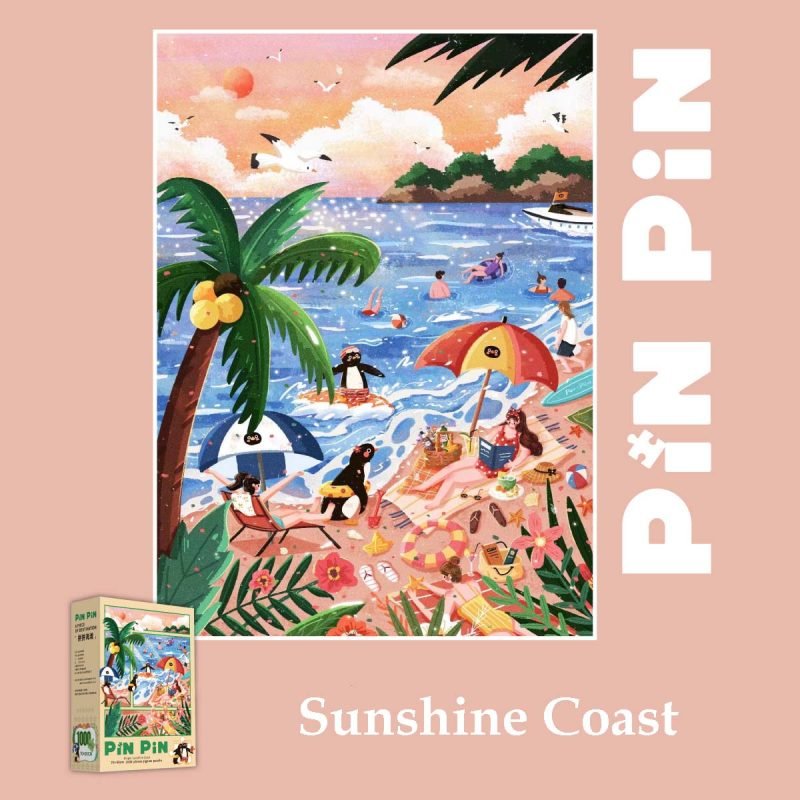Pinpin-Sunshine Coast-1000pcs Jigsaw Puzzle