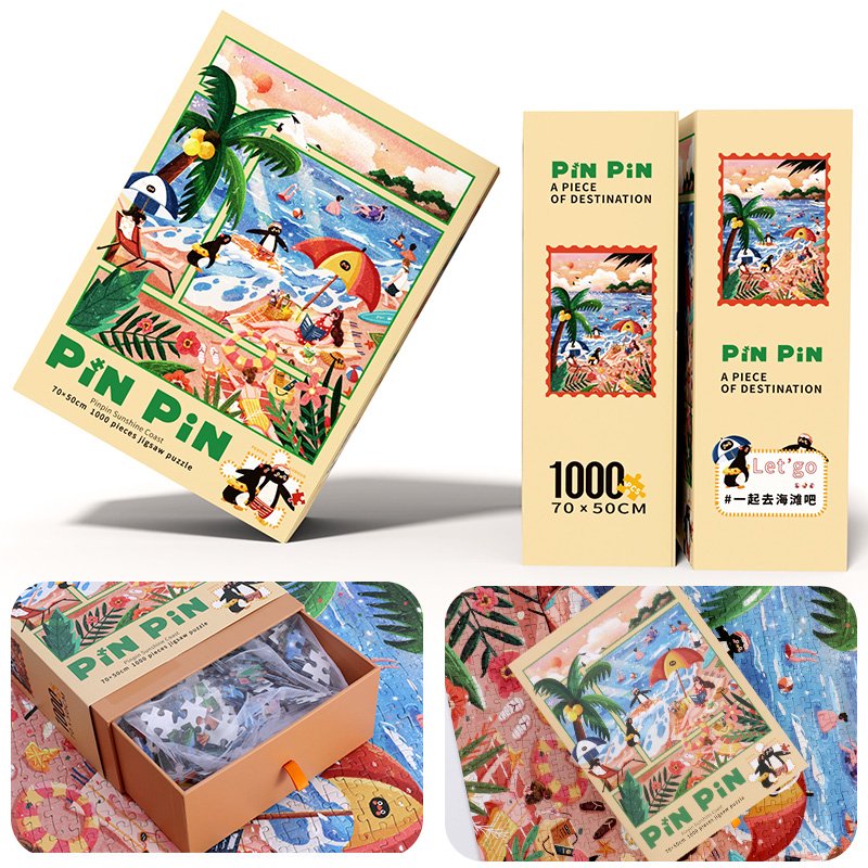 Pinpin-Sunshine Coast-1000pcs Jigsaw Puzzle