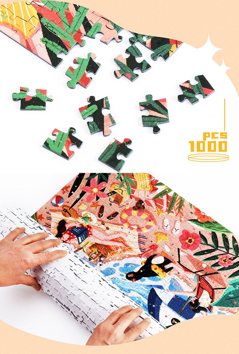 Pinpin-Sunshine Coast-1000pcs Jigsaw Puzzle