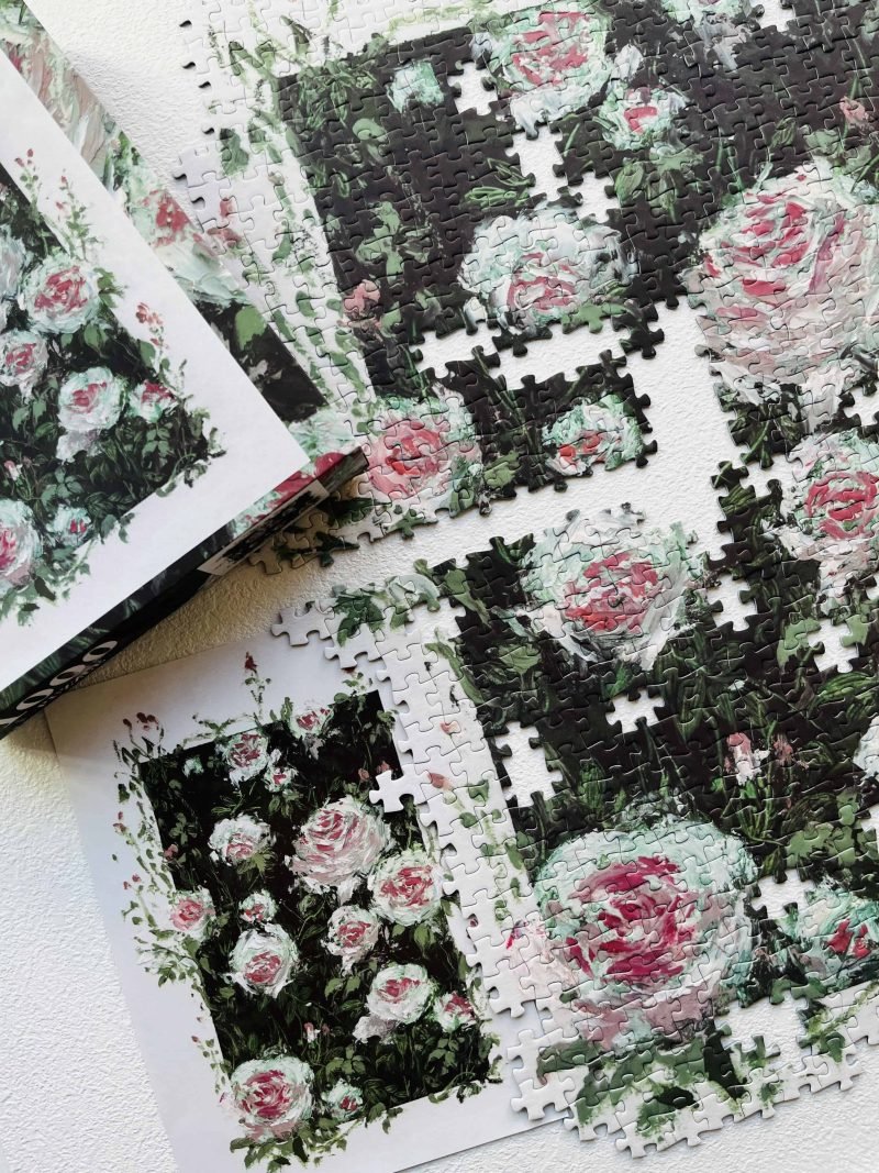 1000pcs Jigsaw Puzzle-JYPUZ-Romantic Roses