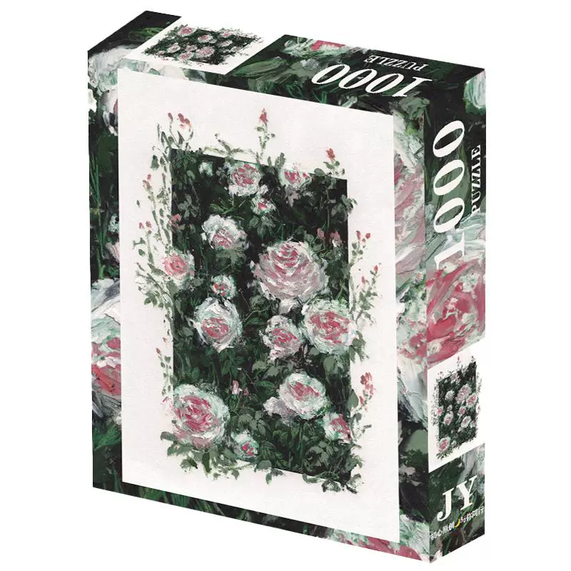 1000pcs Jigsaw Puzzle-JYPUZ-Romantic Roses