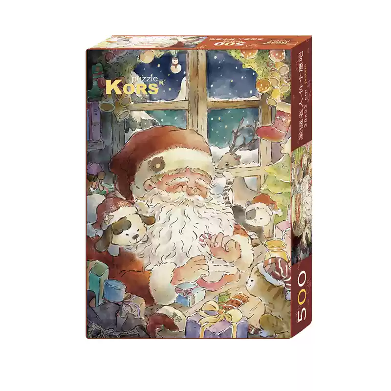 Santa Clause 500pcs Jigsaw Puzzle-Kors-Santa Clause