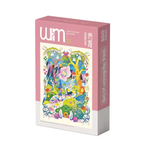 Secret Among the trees (5) 500pcs Jigsaw Puzzle-Watch Match-Secret Among the Trees