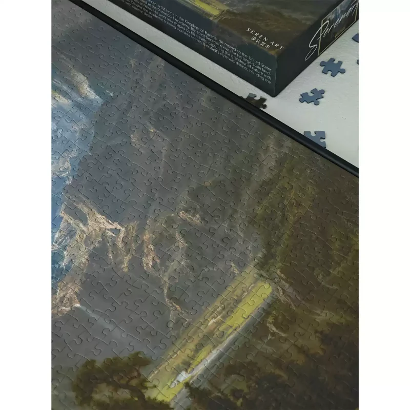 1000pcs Puzzle-Seren Art-Rocky Mountains Lander's Peak