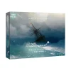 1000pcs Puzzle-Seren Art-Ship on Stormy Sea