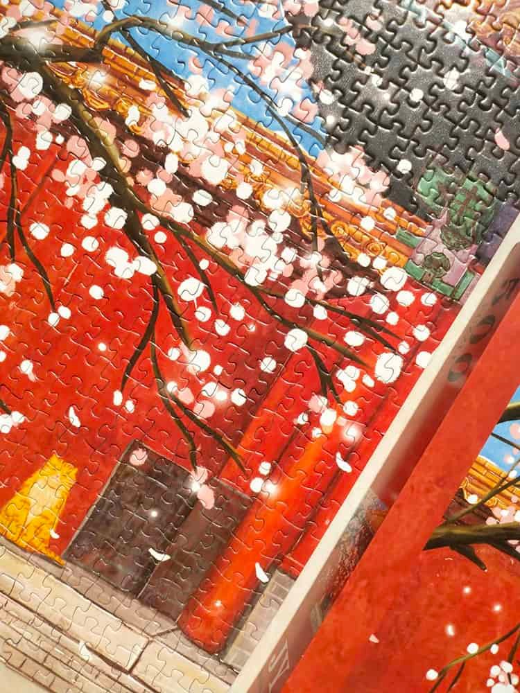 500pcs Jigsaw Puzzle-JYPUZ-Snow in Forbidden City