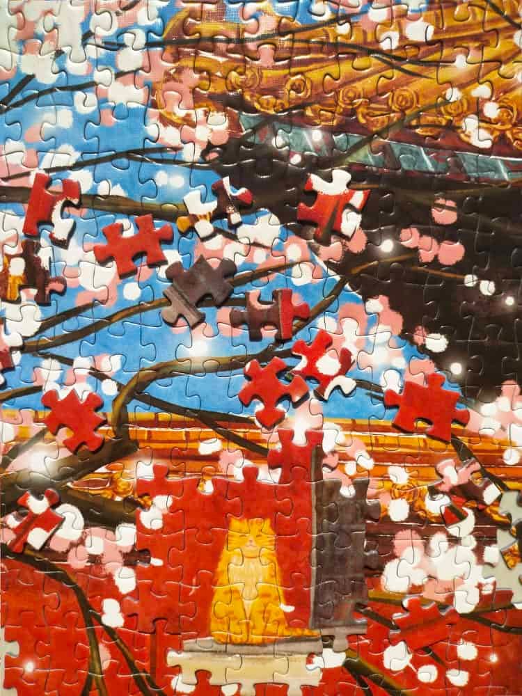 500pcs Jigsaw Puzzle-JYPUZ-Snow in Forbidden City