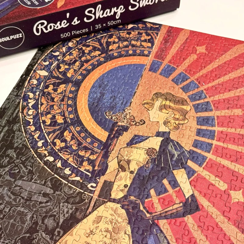 500pcs Jigsaw Puzzle-Soulpuzz-Rose's Sharp Sword