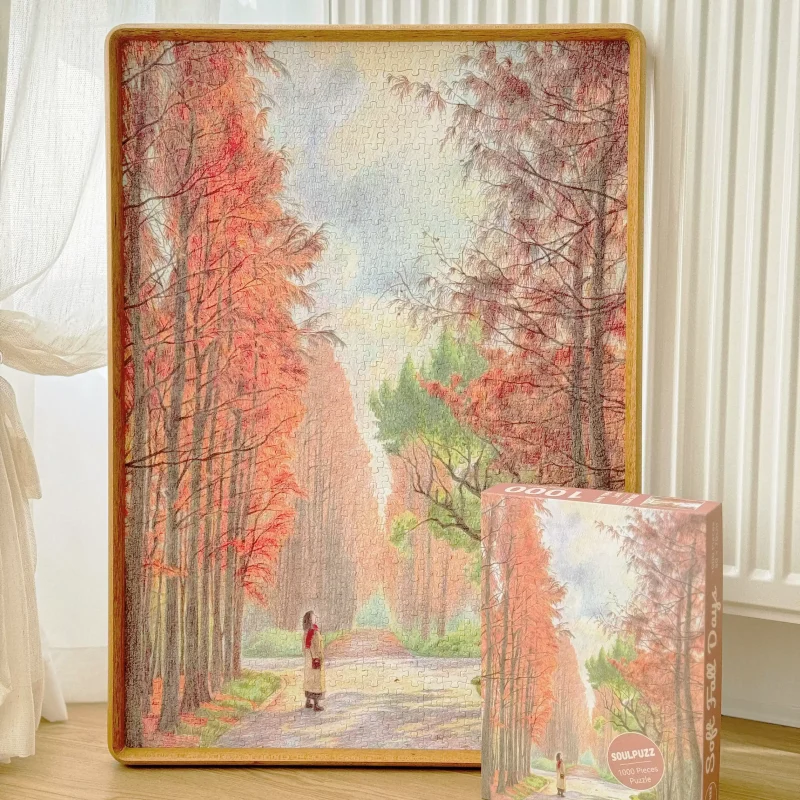 Soulpuzz-Soft Fall Days (1) Soulpuzz-Soft Fall Days Jigsaw Puzzle 1000pcs