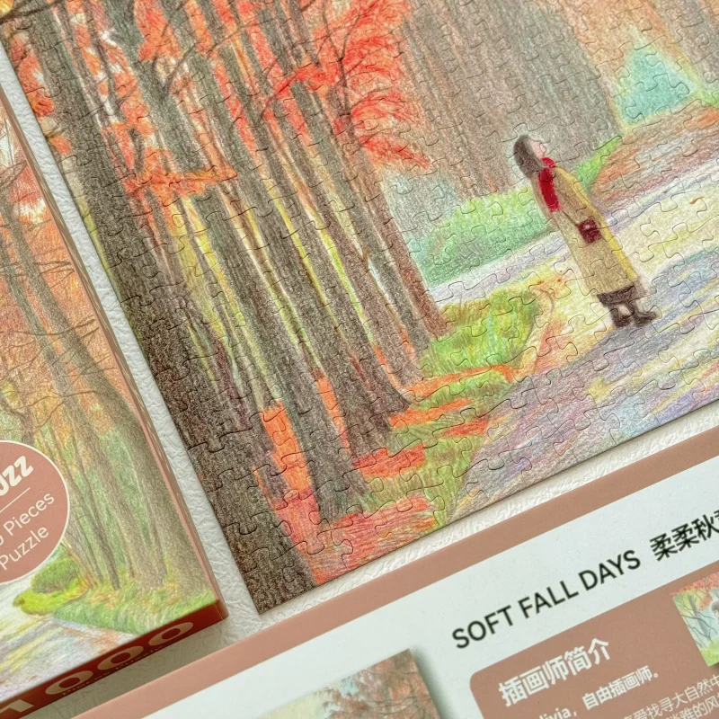 Soulpuzz-Soft Fall Days (3) Soulpuzz-Soft Fall Days Jigsaw Puzzle 1000pcs