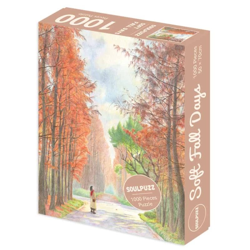 Soulpuzz-Soft Fall Days (5) Soulpuzz-Soft Fall Days Jigsaw Puzzle 1000pcs