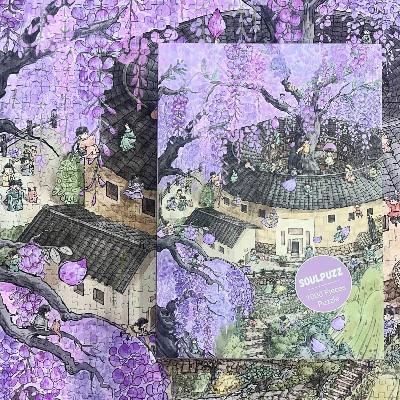 Soulpuzz-Wisteria Manor Jigsaw Puzzle 1000pcs