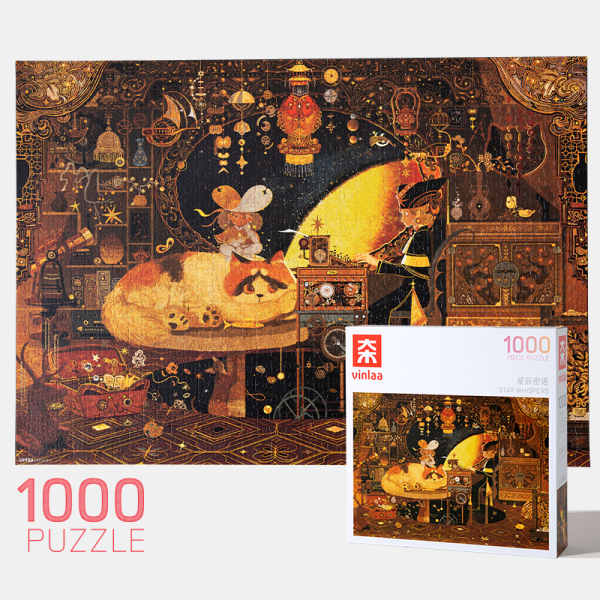1000pcs Jigsaw Puzzle-Vinlaa-Star Whispers