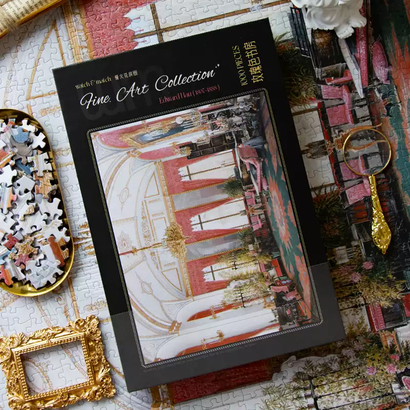 1000pcs Jigsaw Puzzle-Watch Match-The Raspberry Study of Empress