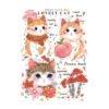 1000pcs Jigsaw Puzzle-Kessing-Three Orange Cats