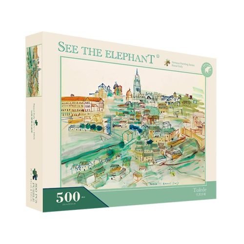 500pcs Jigsaw Puzzle-See the Elephant-Tolede