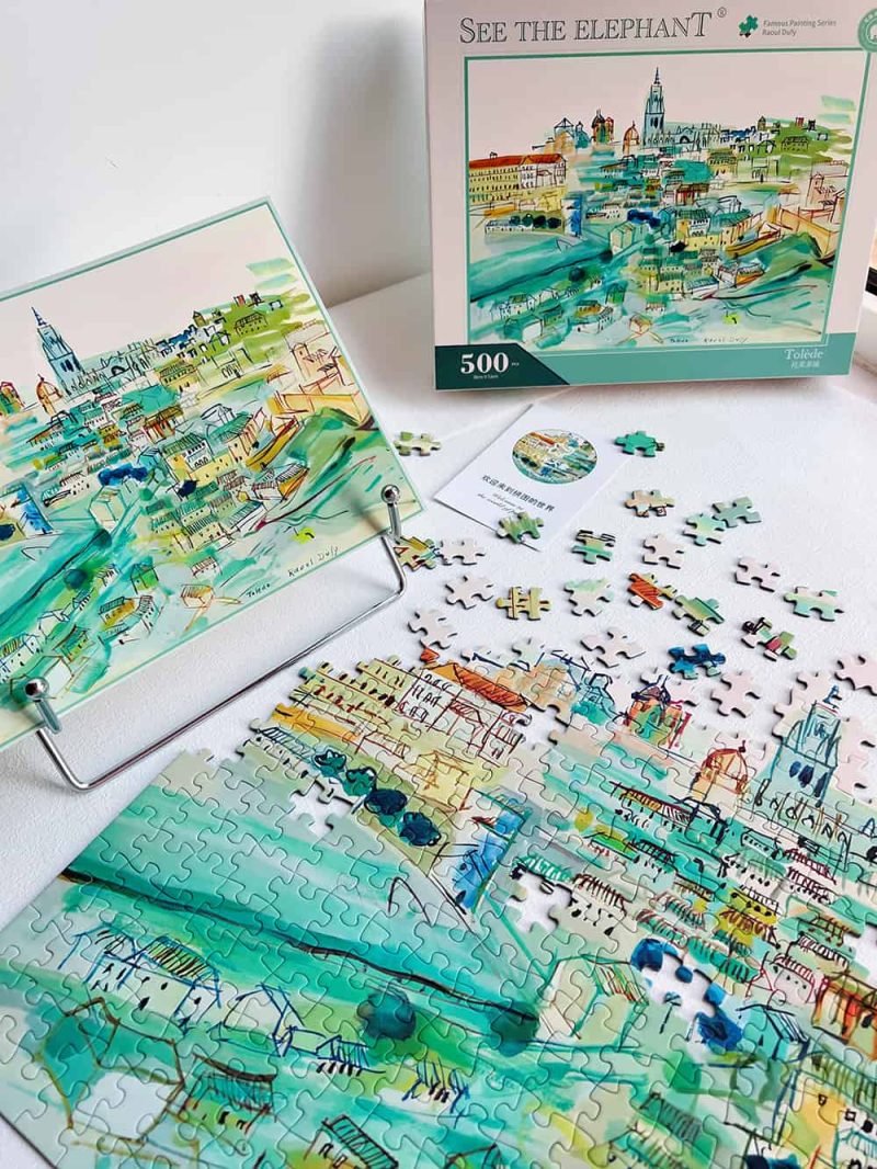 Discontinued-500pcs Jigsaw Puzzle-See the Elephant-Tolede