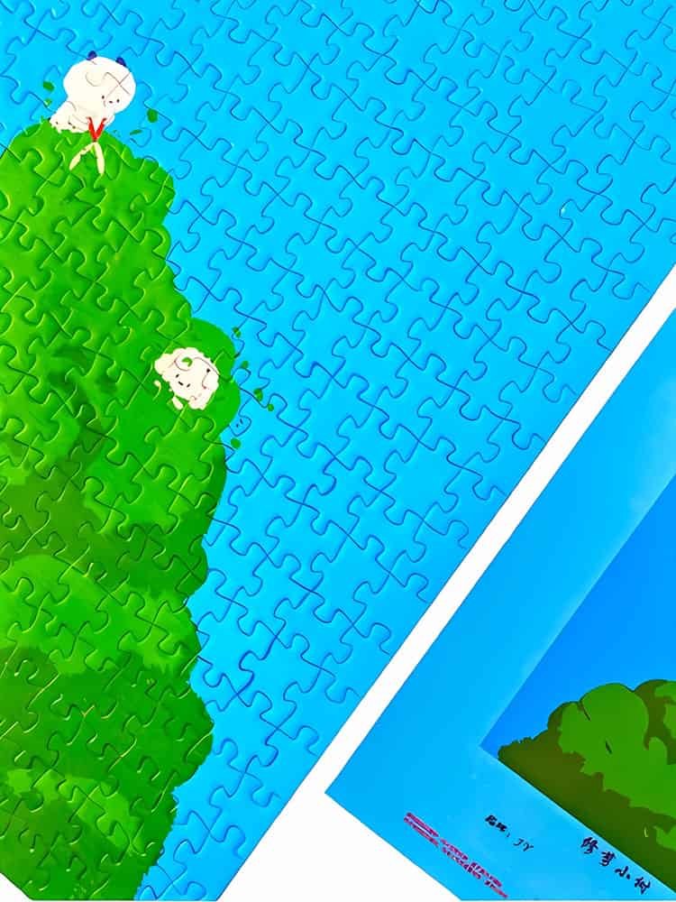 Triming Trees (4) 500pcs Jigsaw Puzzle-JYPUZ-Triming Trees