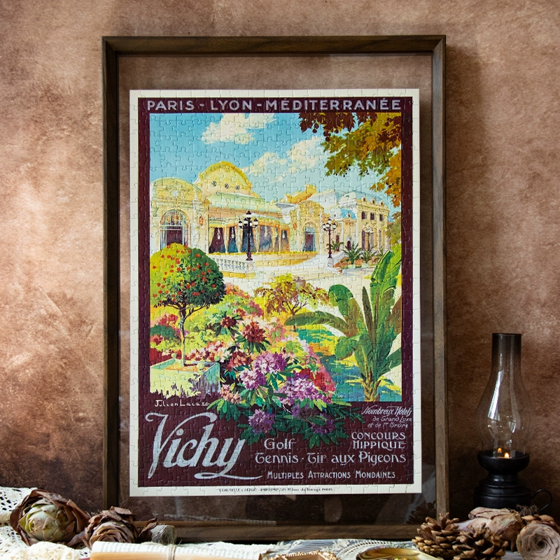 500pcs Jigsaw Puzzle-Watch Match-Vichy