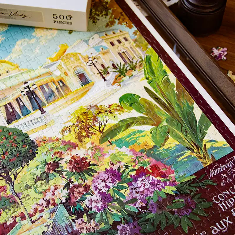 500pcs Jigsaw Puzzle-Watch Match-Vichy